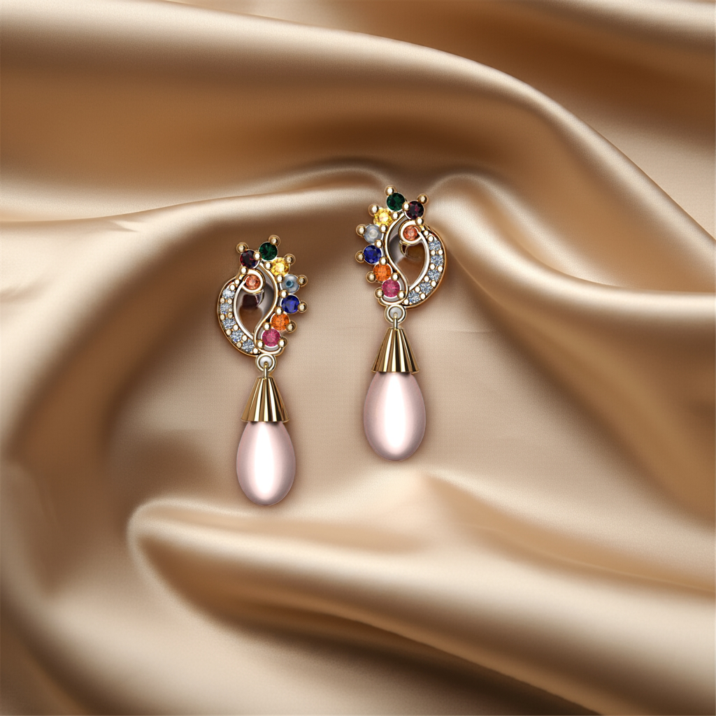 Happy Pearls – Sterling Silver Pearl & Zircon Ring | Hues Collection