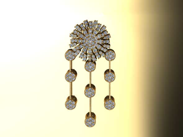Royale – Sterling Silver Pendant & Earring Set with Zircon | Mirari Collection
