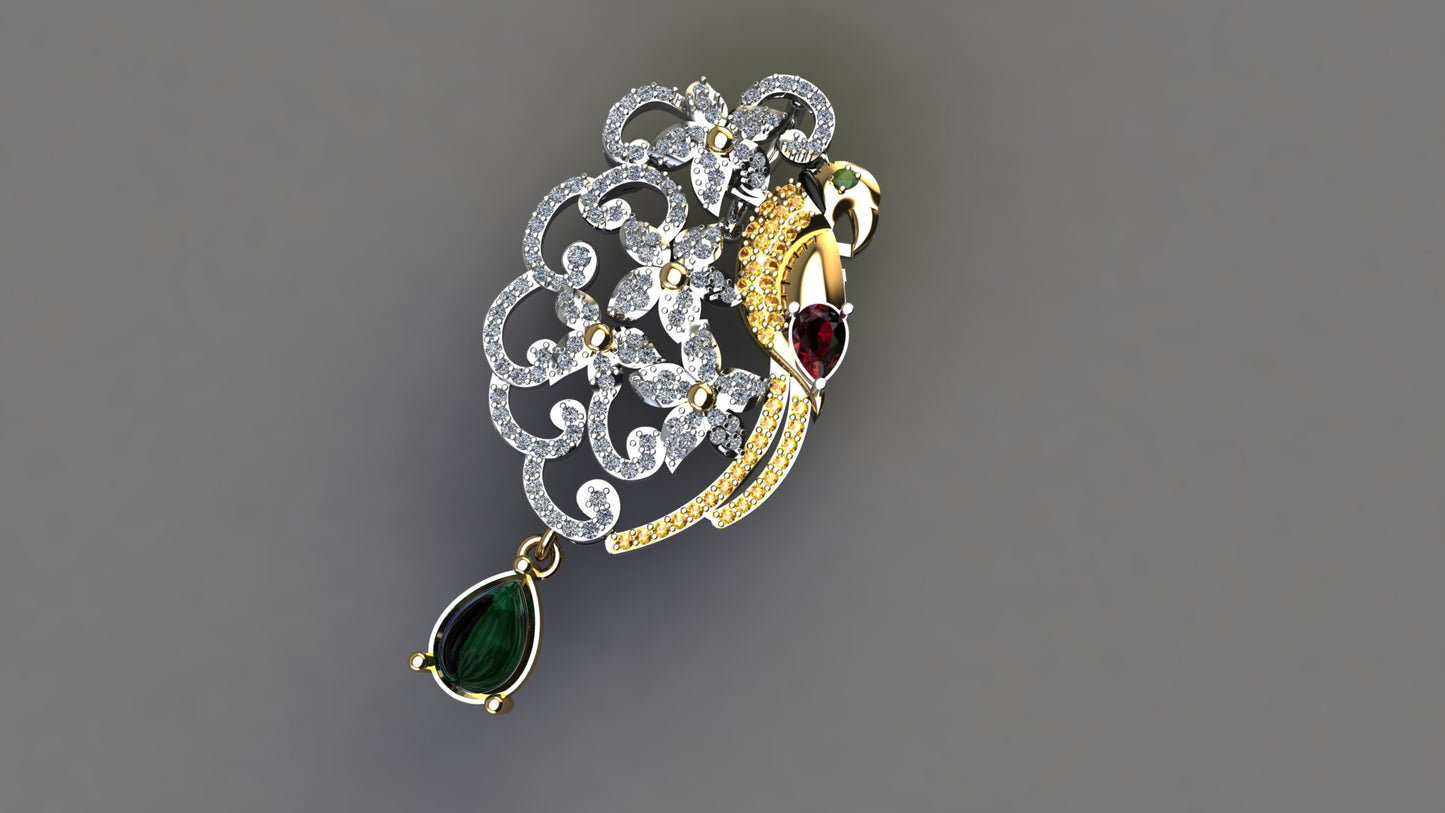 FloralFauna – Gold Plated Sterling Silver Floral Ring | Hues Collection