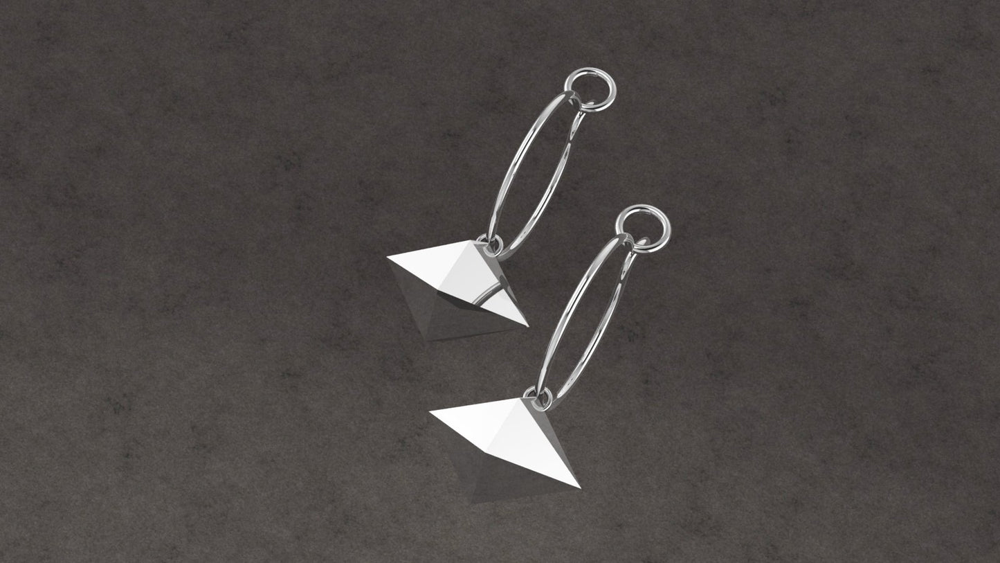 Eternal – Sterling Silver Loop Earrings | Adorn Collection