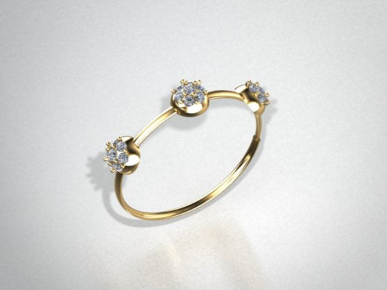 Mirari Dot – Sterling Silver Zircon Loop Earrings | Mirari Collection