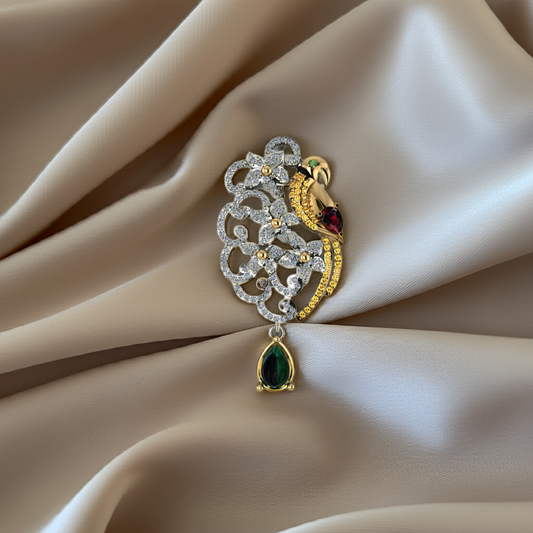 FloralFauna – Gold Plated Sterling Silver Floral Ring | Hues Collection