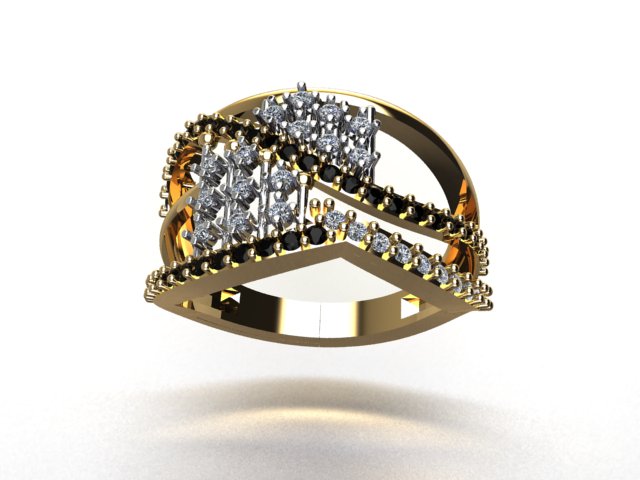 Waves – Gold Plated Sterling Silver Ring | Kairo Collection
