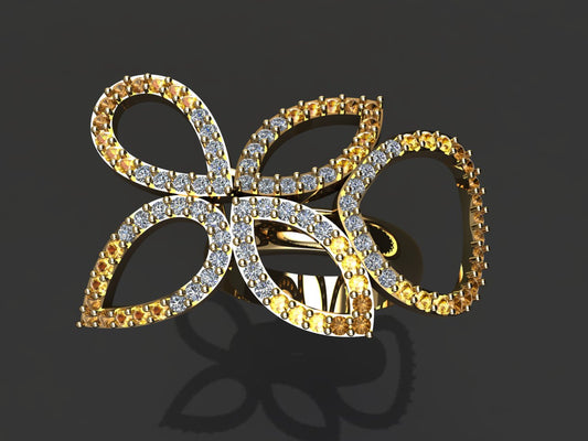Rim – Sterling Silver Ring with Zircon | Kairo Collection