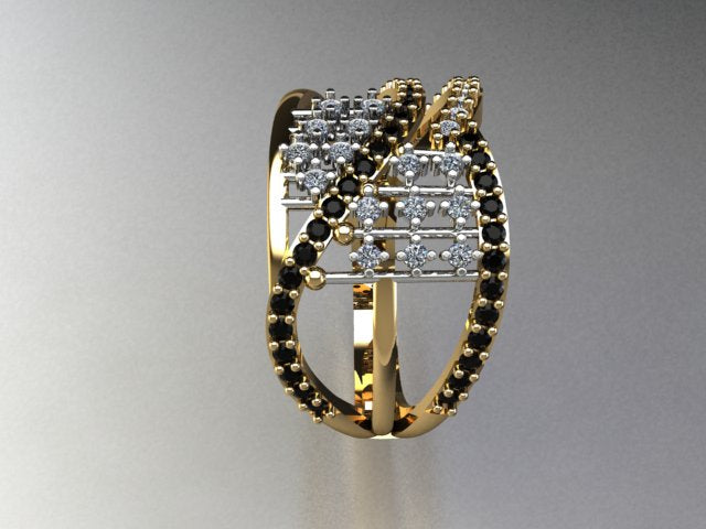 Waves – Gold Plated Sterling Silver Ring | Kairo Collection