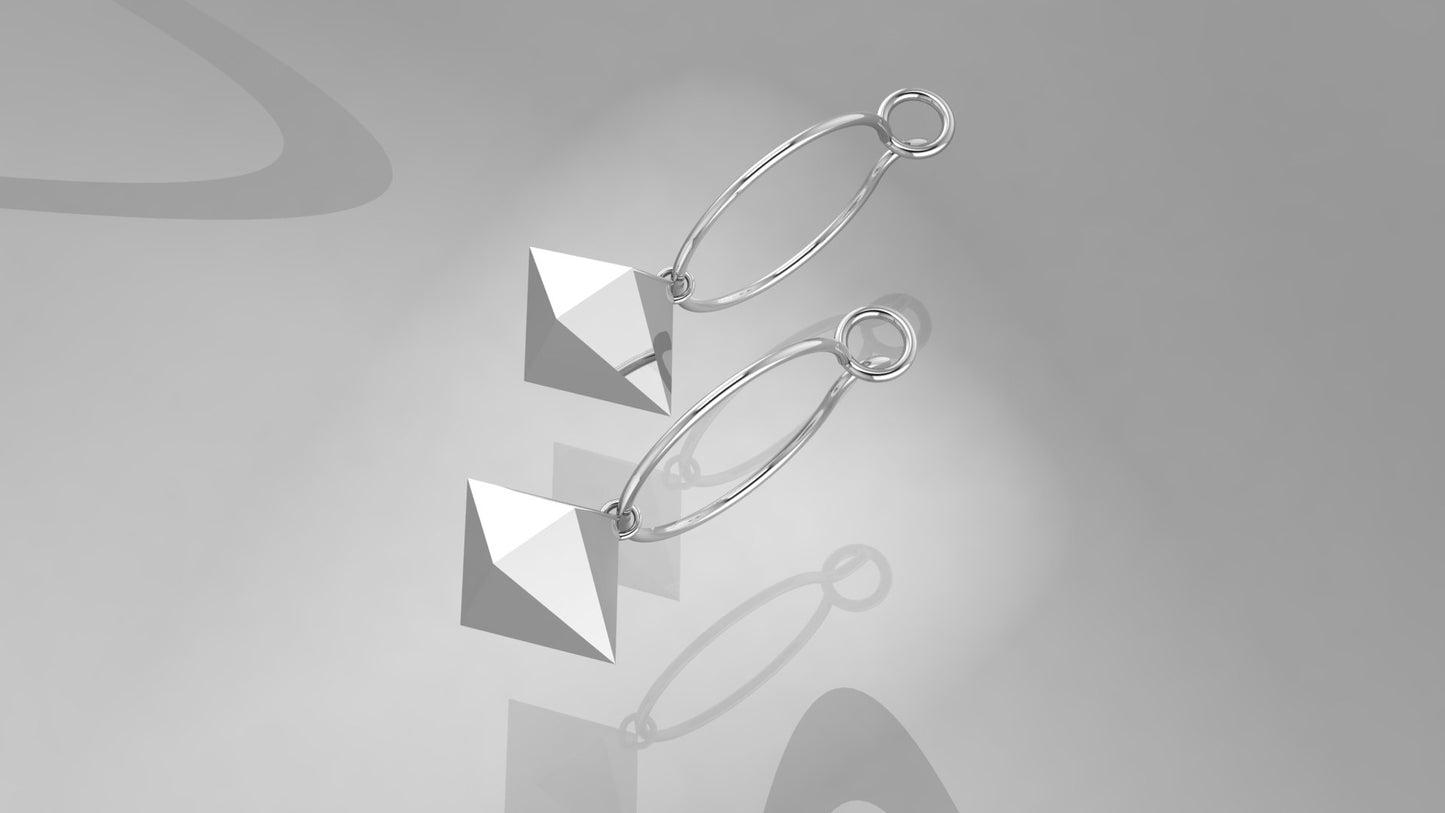Eternal – Sterling Silver Loop Earrings | Adorn Collection