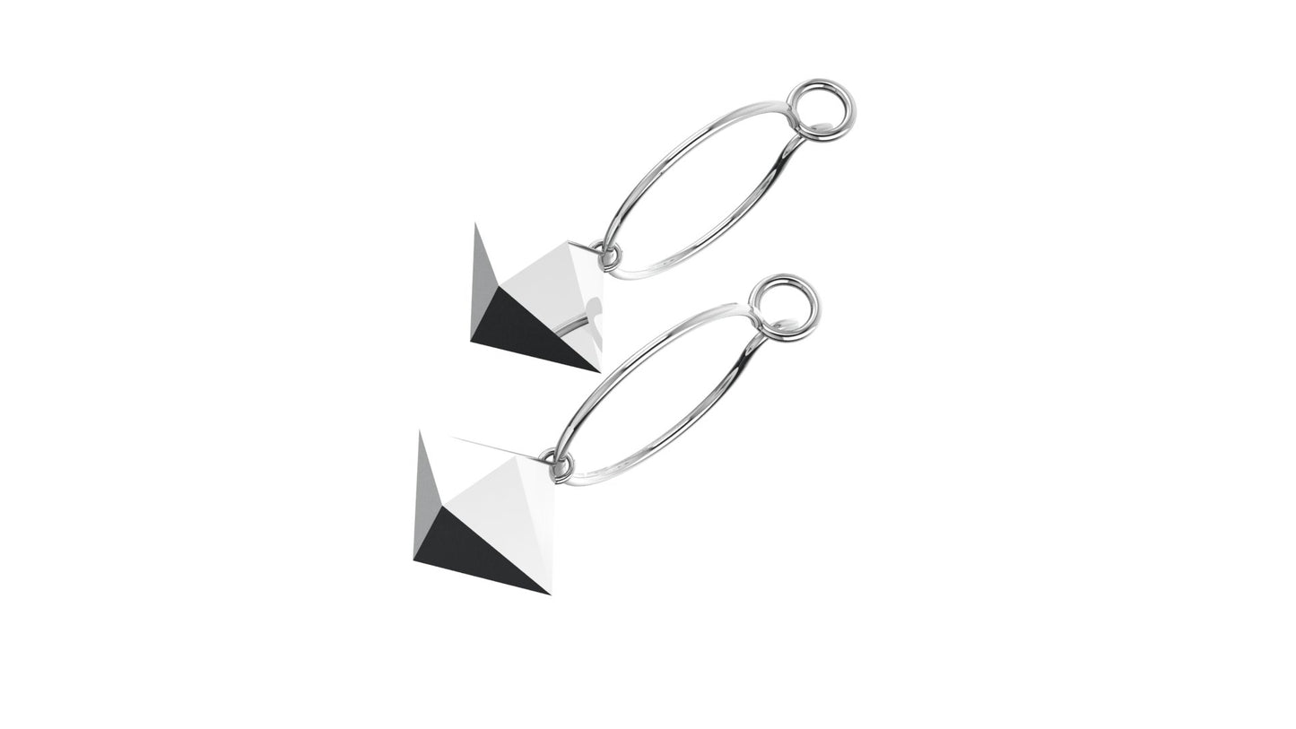 Eternal – Sterling Silver Loop Earrings | Adorn Collection