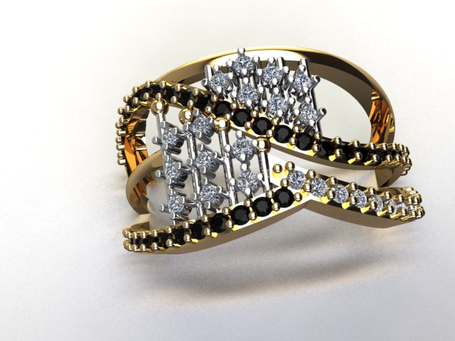 Waves – Gold Plated Sterling Silver Ring | Kairo Collection