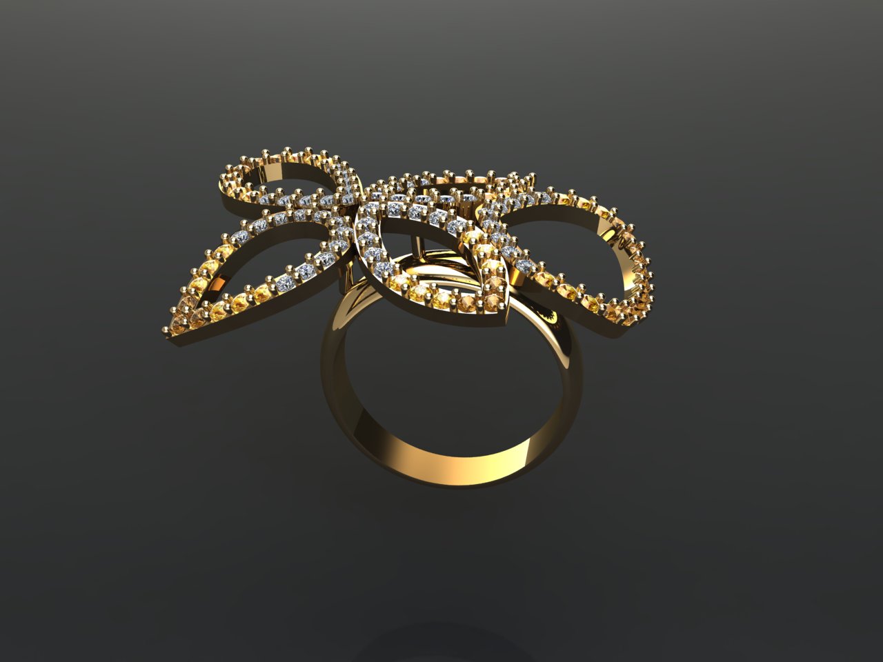 Rim – Sterling Silver Ring with Zircon | Kairo Collection