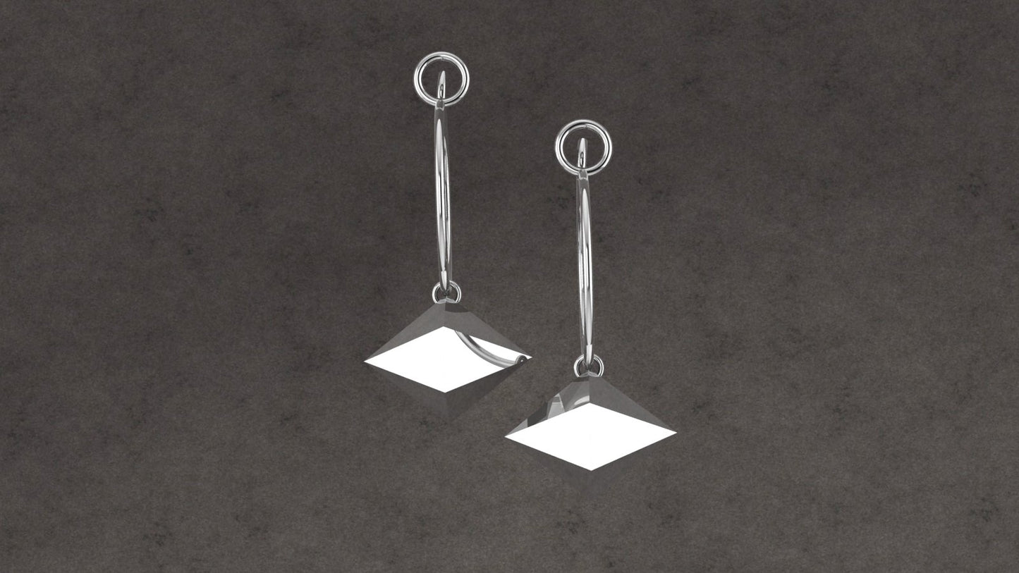 Eternal – Sterling Silver Loop Earrings | Adorn Collection